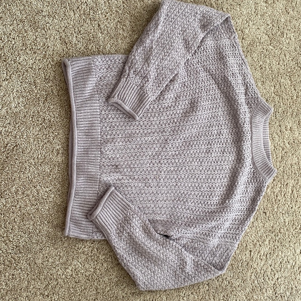 Purple sweater